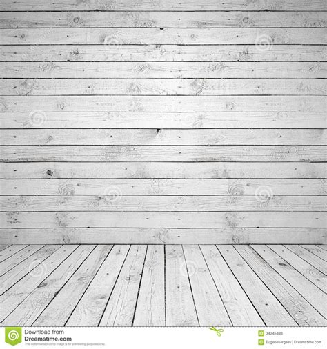 Abstract Empty White Wooden Room Interior Stock Image Image Of