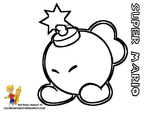 Super Mario Coloring Pages Clip Art Library