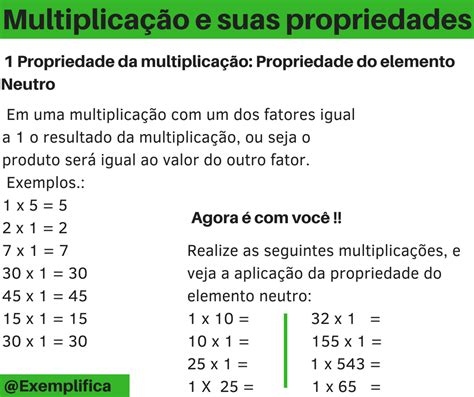 Exemplos De Propriedade Comutativa Da Multiplicação Exemplo Recente