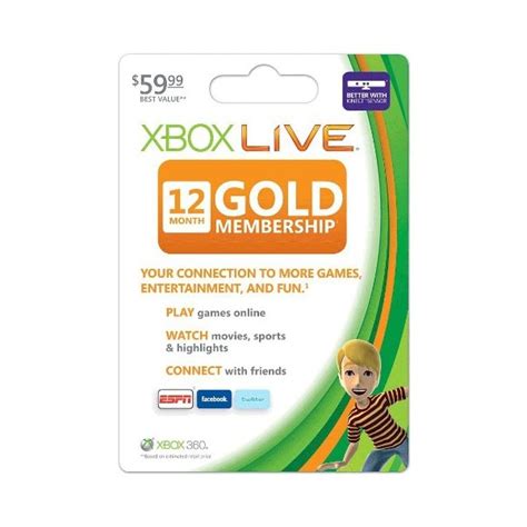Xbox Live 12 Month Gold Membership 3999 Bargainbriana