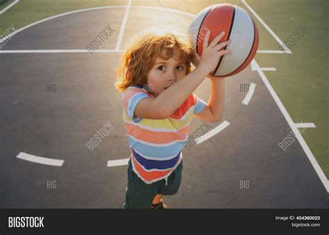 Kid Boy Concentrated Image And Photo Free Trial Bigstock