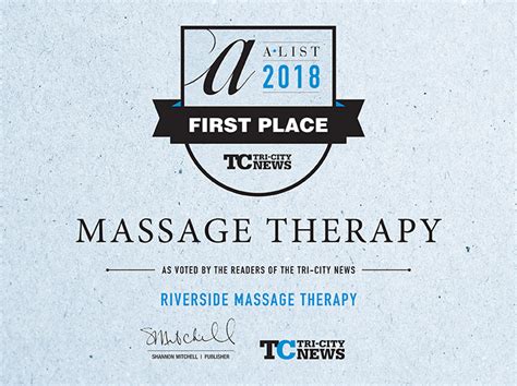 Riverside Massage Therapy You Are As Important To Your Health As It