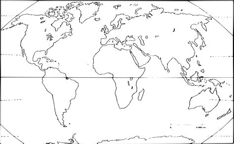 Carte Des Continents Vierge A Imprimer Coloriage Planisphere Vierge A Images