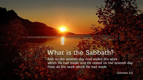 Gods Holy Sabbath Day Lines And Precepts