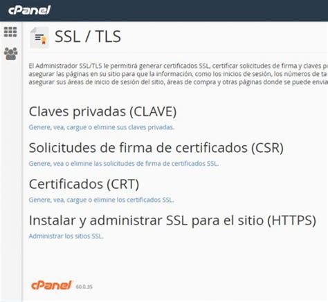 Instalar Certificado SSL En CPanel El Taller Del Bit