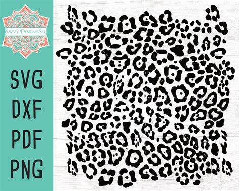 Cheetah Prints Pattern Background Vector Seamless Jaguar Prints Pattern