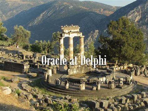 Ppt Oracle At Delphi Powerpoint Presentation Id2597029