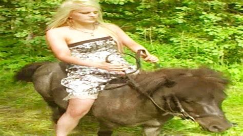 Lady Lost In Jungle Small Pony Riding Riding Lovers Youtube