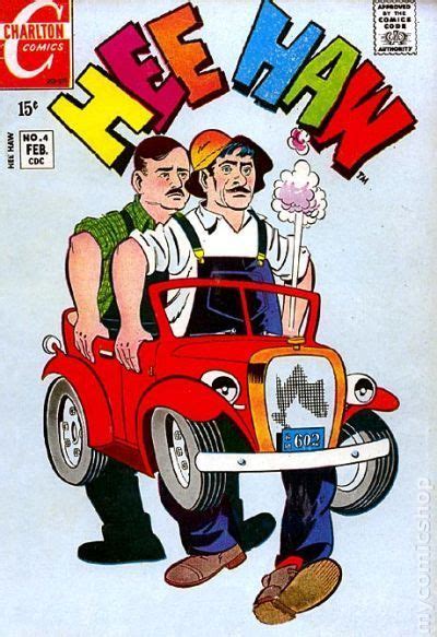 Hee Haw Comic Book From 1970 Comic Art Comic Books Comic Book Cover