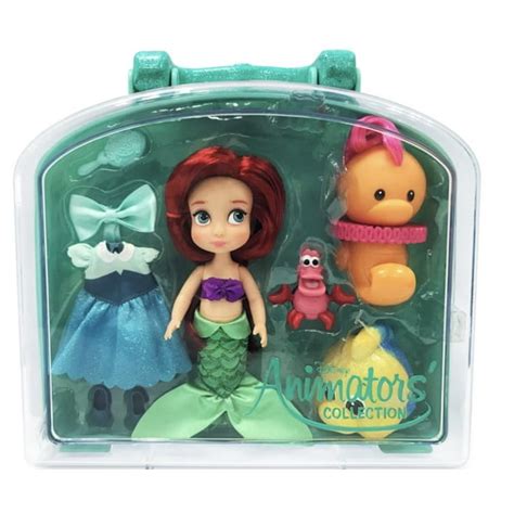 Ariel Disney Animators Collection Mini Doll Play Set The Little