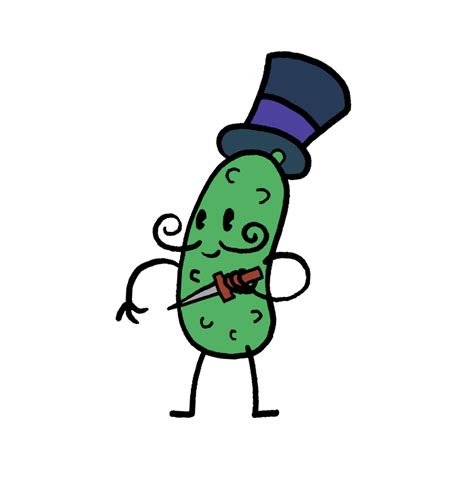 How To Draw A Cartoon Pickle Cakephase25