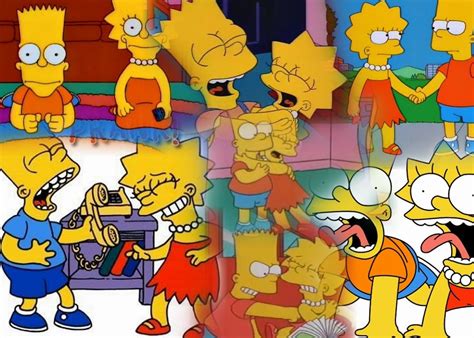 The Good And Bad Times Of Bart And Lisa Simpson Bart And Lisa Simpson Simpsons Art Simpsons Rule