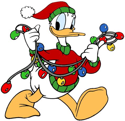 Mickey Mouse Characters Christmas Clip Art Library