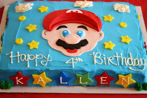 Super mario bros princess peach crown birthday cake. Super Mario Brothers party & Happy Birthday, Kallen ...