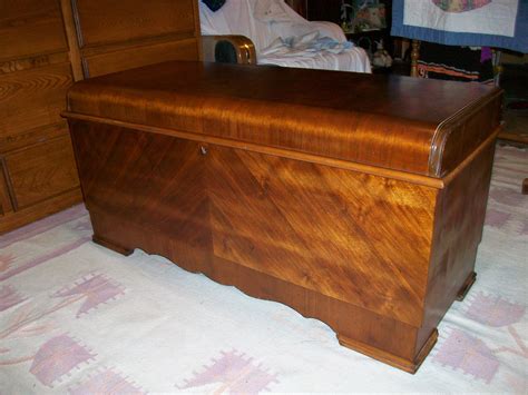 Antique Cedar Chest With Bottom Drawer Antique Poster