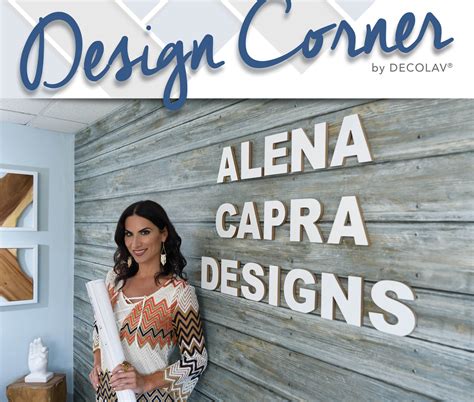 Decolav Is Excited To Announce “design Corner With Alena Capra