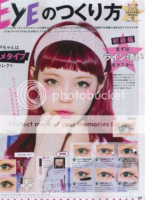 Japanese Harajuku Makeup Zipper Inspired Madokeki Makeup Reviews Tutorials And Beauty
