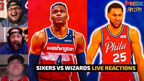 Sixers Vs Wizards Game 5 Livestream Reactions Philadelphia 76ers Vs Wizards 2021 Nba