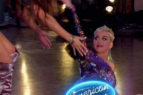 Katy Perry Falls To Floor And Flashes Crotch As She Attempts To Twerk