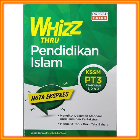 Perkongsian ilmu bahasa melayu upsr, pt3, spm, dan stpm. Buku Rujukan: Whizz Thru PT3 - Pendidikan Islam (oxford ...