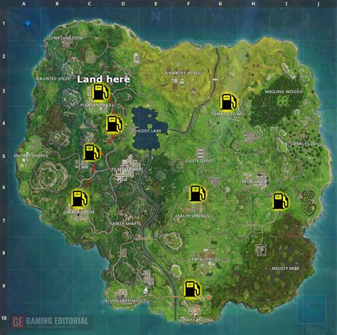 3 Fortnite Gas Station Locations In A Single Match Gaming Editorial