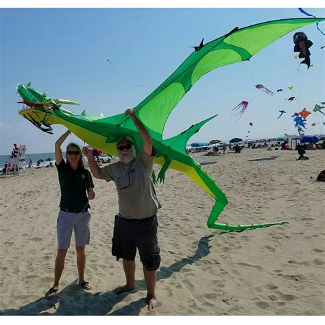 Giant Dragon Kite Green Premier Kites And Designs