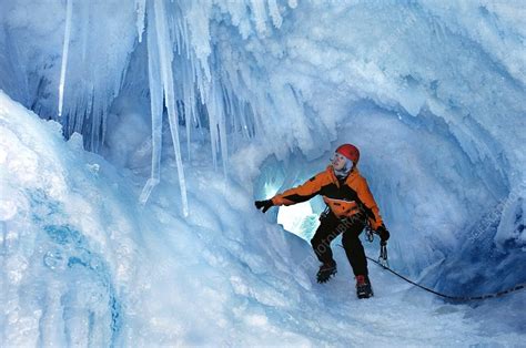 Ice Cave Antarctica Stock Image C0113140 Science Photo Library