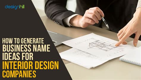How To Generate Business Name Ideas For Interior Design