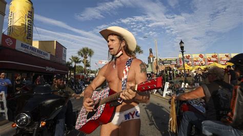 The Naked Cowboy Arrested While Performing At Bike Week In Florida