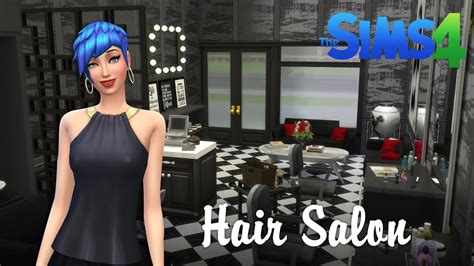 Sims 4 Hair Salon Build Youtube