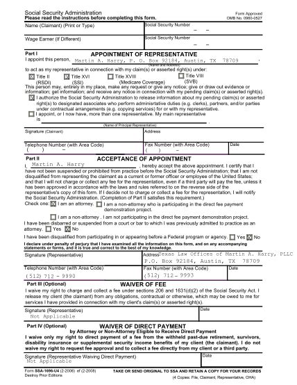 44 Form Ssa 1696 Free To Edit Download And Print Cocodoc