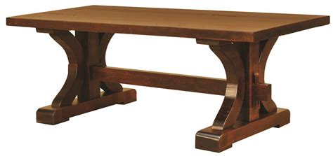 A coffee table is much more than a place for you to rest your wine glass at the end of the long day, it can tie together an entire room and be used as a focal piece to display all sorts. Widdicomb Trestle Coffee Table - Countryside Amish Furniture