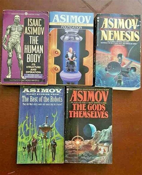Looking for books by isaac asimov? LOT OF 5 ISAAC ASIMOV paperback books--SHIPS FREE ...