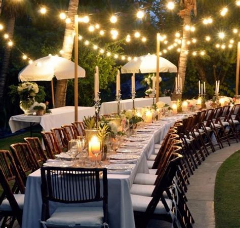 Since you're holding your event outdoors, take advantage of it and keep your decor simple. Easy Backyard Party Décor Ideas | LIFESTYLE