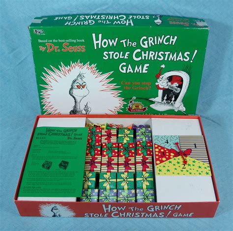 How The Grinch Stole Christmas Game University Games 1997