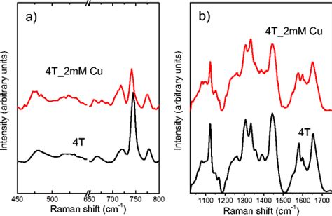 Average Raman Spectra In The Raman Shift Region Of 450550 And