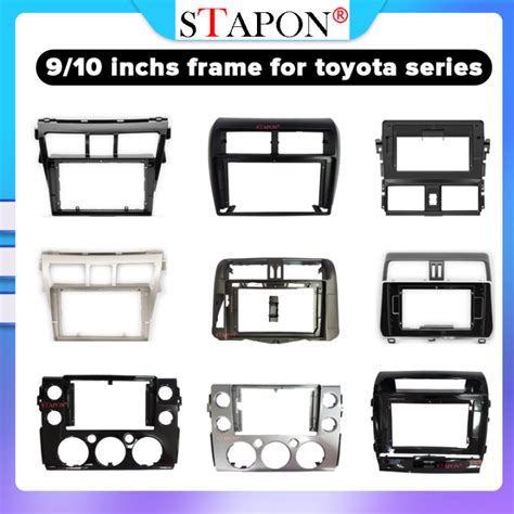 Stapon 910inchs Frame Panel Fascia For Toyota Camry Prado Vios Wigo