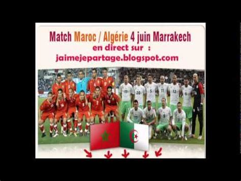 Tout sur l'algérie ou presque كل شيئ على الجزائر او تقريبا. Live Match Maroc Algerie الجزائر المغرب en direct Streaming 04.06.2011 - YouTube