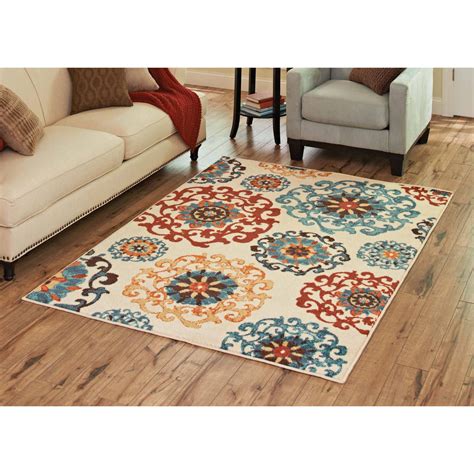 Better Homes and Gardens Suzani Cream Area Rug In Multiple Sizes--6x9