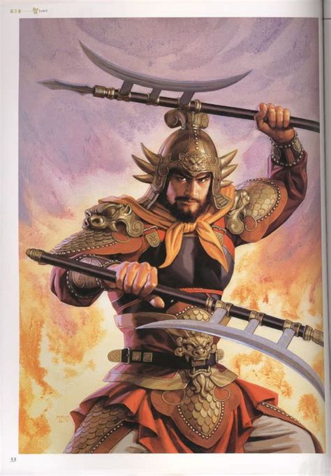 Mighty Warrior Dian Wei By Illustrator Tsuyoshi Nagano Warriors