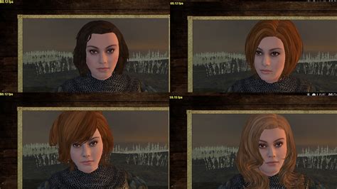 New Female Face And Hair Models Osp Image Crusade Against Jihad Mod For Mount And Blade
