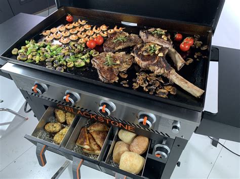 Our products are made of solid rolled steel and were created to be versatile and suitable for all types of gatherings. Blackstone Introduces New AirFryer Griddle Combo for 2020 ...