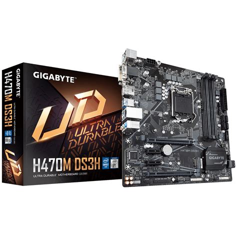 Gigabyte Intel H470 Ultra Durable Motherboard