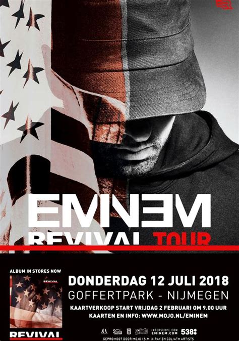 Eminem Revival 2018 Tour Poster Print Prints4u