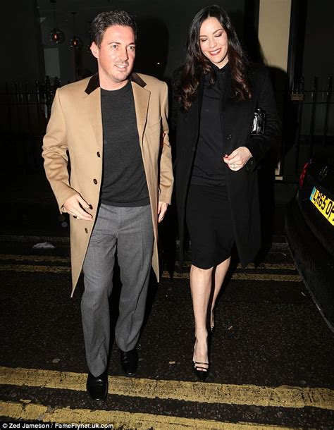 liv tyler and fiancé dave gardner attend london fashion bash daily mail online