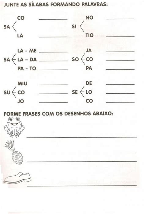 Eja Atividades De PortuguÊs Para Imprimir I Portal Escola