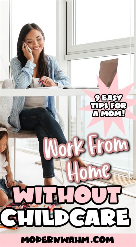 9 Easy Tips For Working From Home Without Childcare Save These Tips
