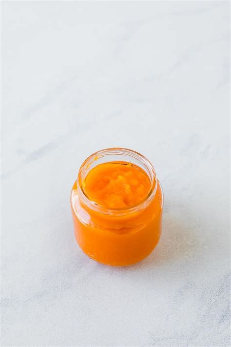 Sure, i could make butternut squash casserole, or roasted butternut squash soup, but instead i decided i was going to chop it up and make baby food with it.how's that for a mama loving their baby first? Carrot Butternut Squash Baby Food Recipe - Jar Of Lemons ...