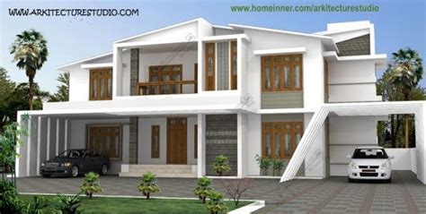 3500 Sq Ft Modern Contemporary Indian Home Design Indian Home Design