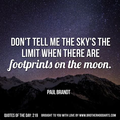 Start your week with a motivational kick. Paul Brandt Quotes. QuotesGram